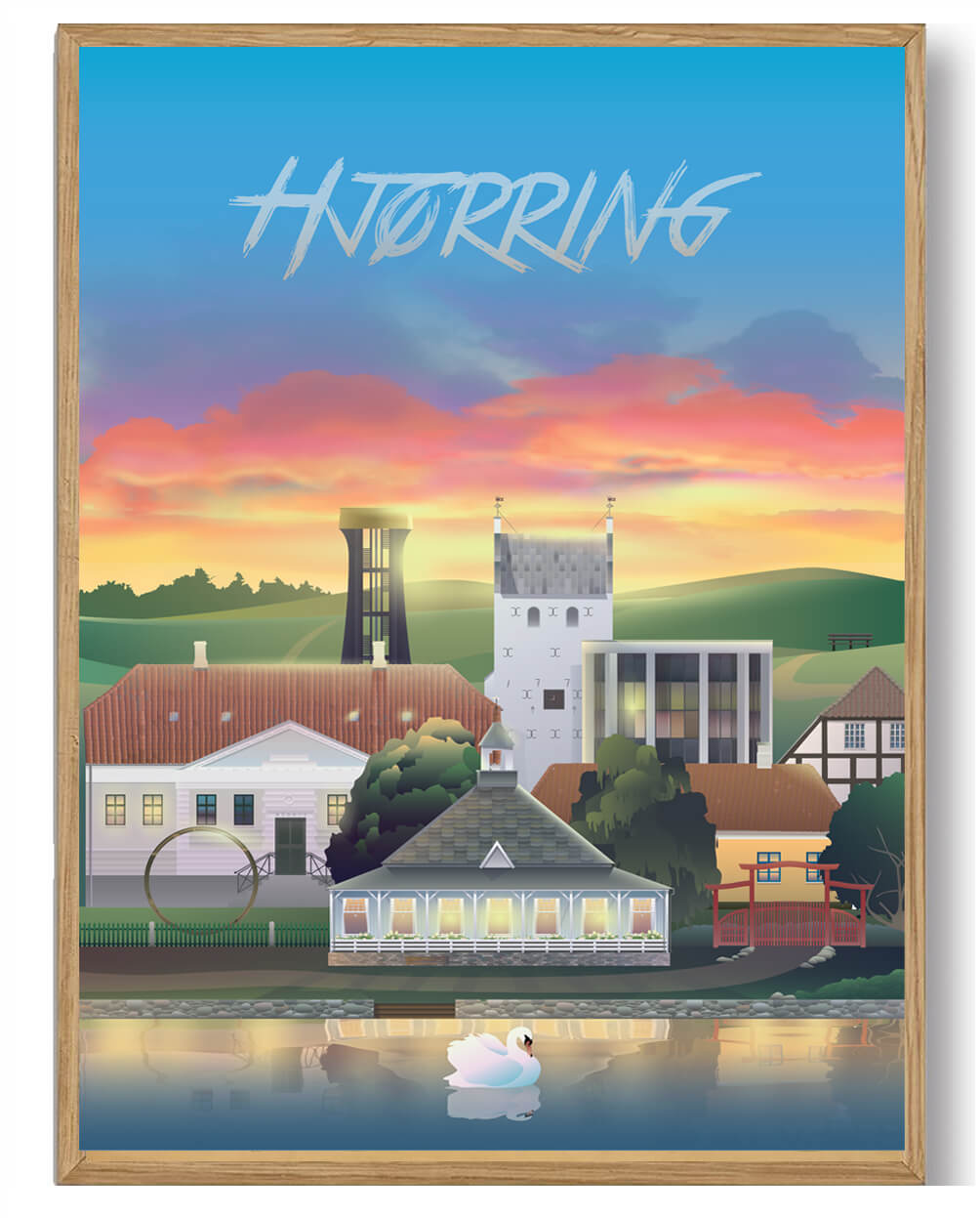 Hjørring Martin Rahr - Plakatdyr.dk Plakater