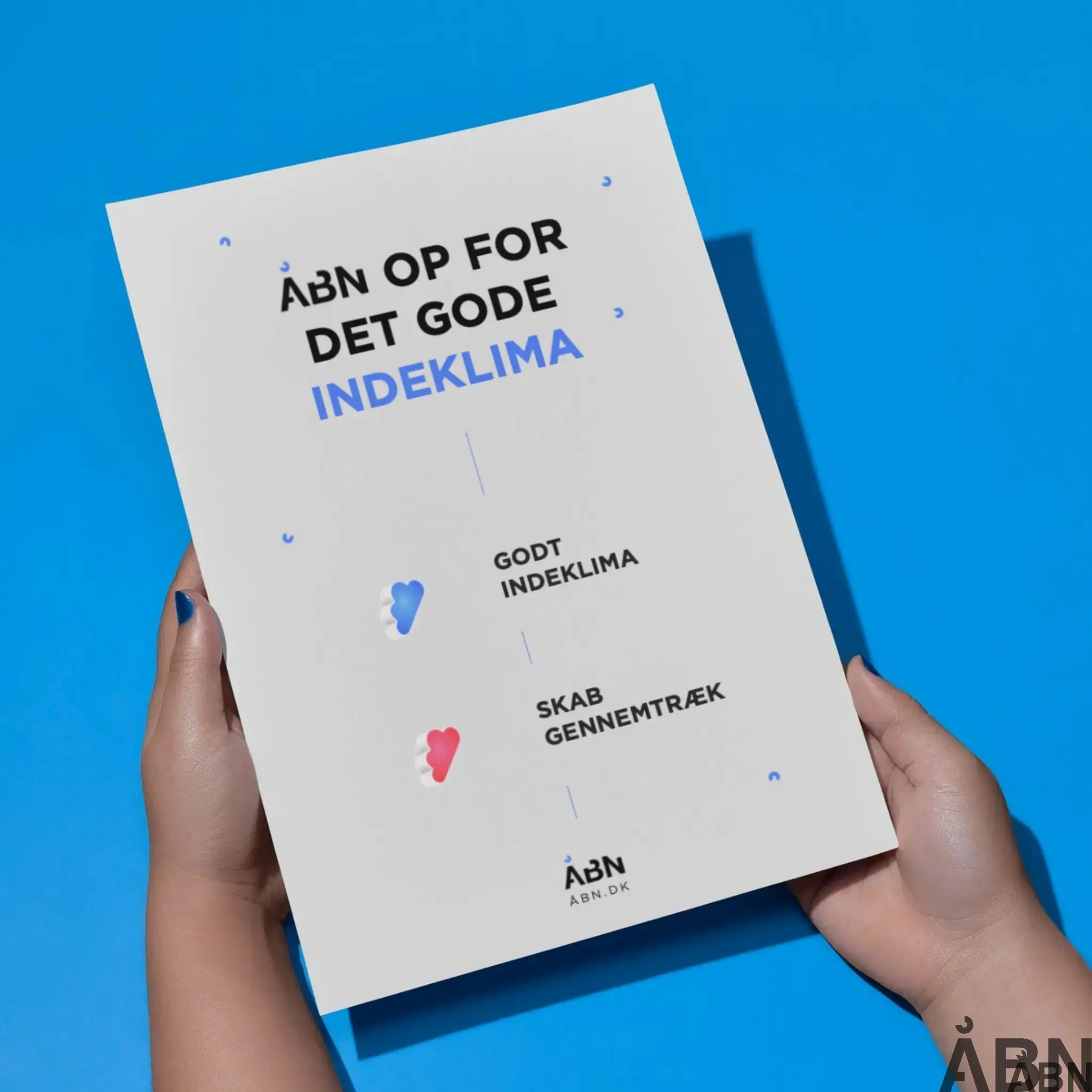 Åbn Plakat Åbn For Det Gode Indeklima - Åbn Plakater  - 46866718654807