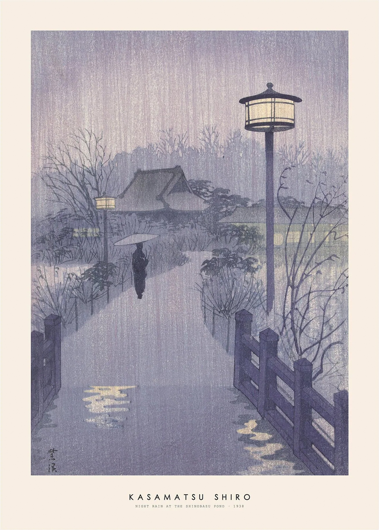 Rosa Night Rain Shinobaz Kasamatsu Shiro - Kasamatsu Shiro Plakater