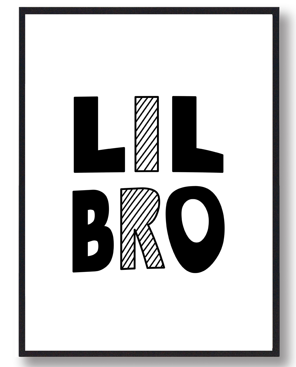 Lil Bro Plakat - Plakatdyr.dk Plakater