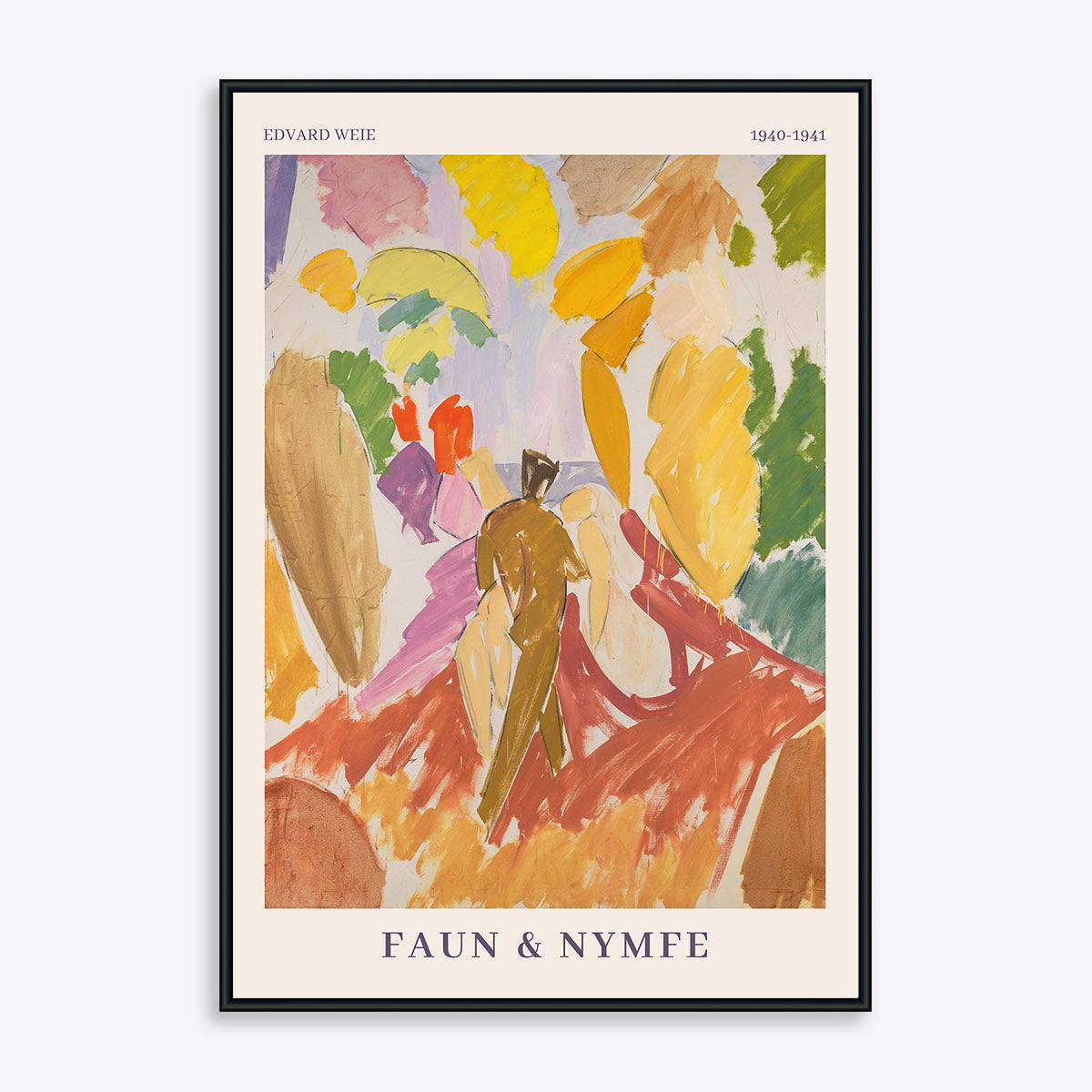 Faun Nymfe - Poster Society Plakater
