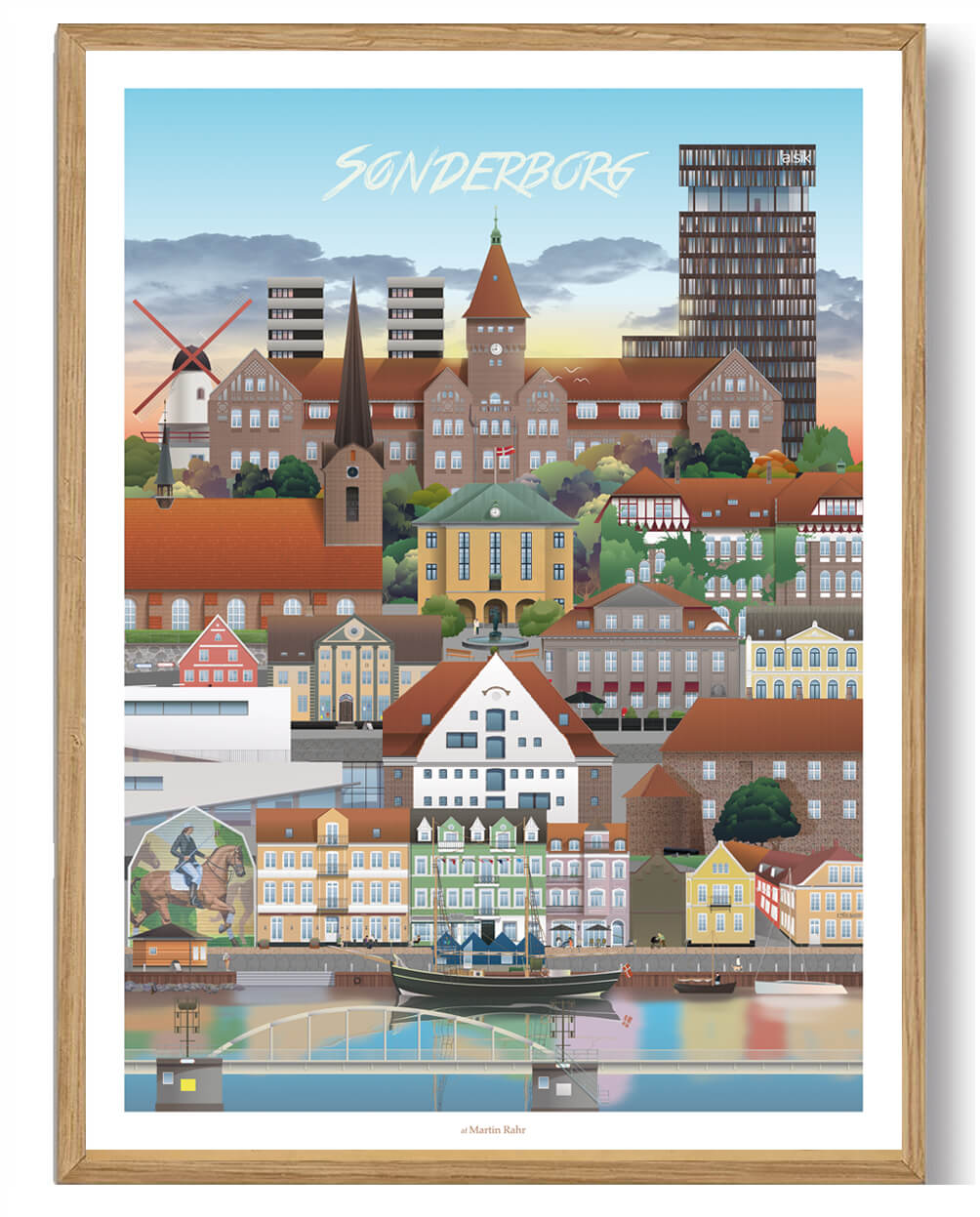 Sønderborg Martin Rahr - Plakatdyr.dk Plakater
