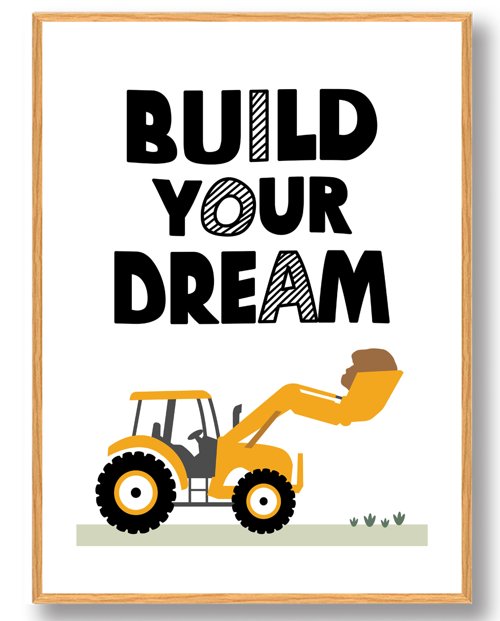 Build Your Dreams Plakat - Plakatdyr.dk Plakater