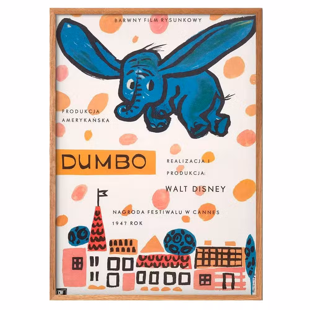 Walt Disney Dumbo Plakat - Plakater