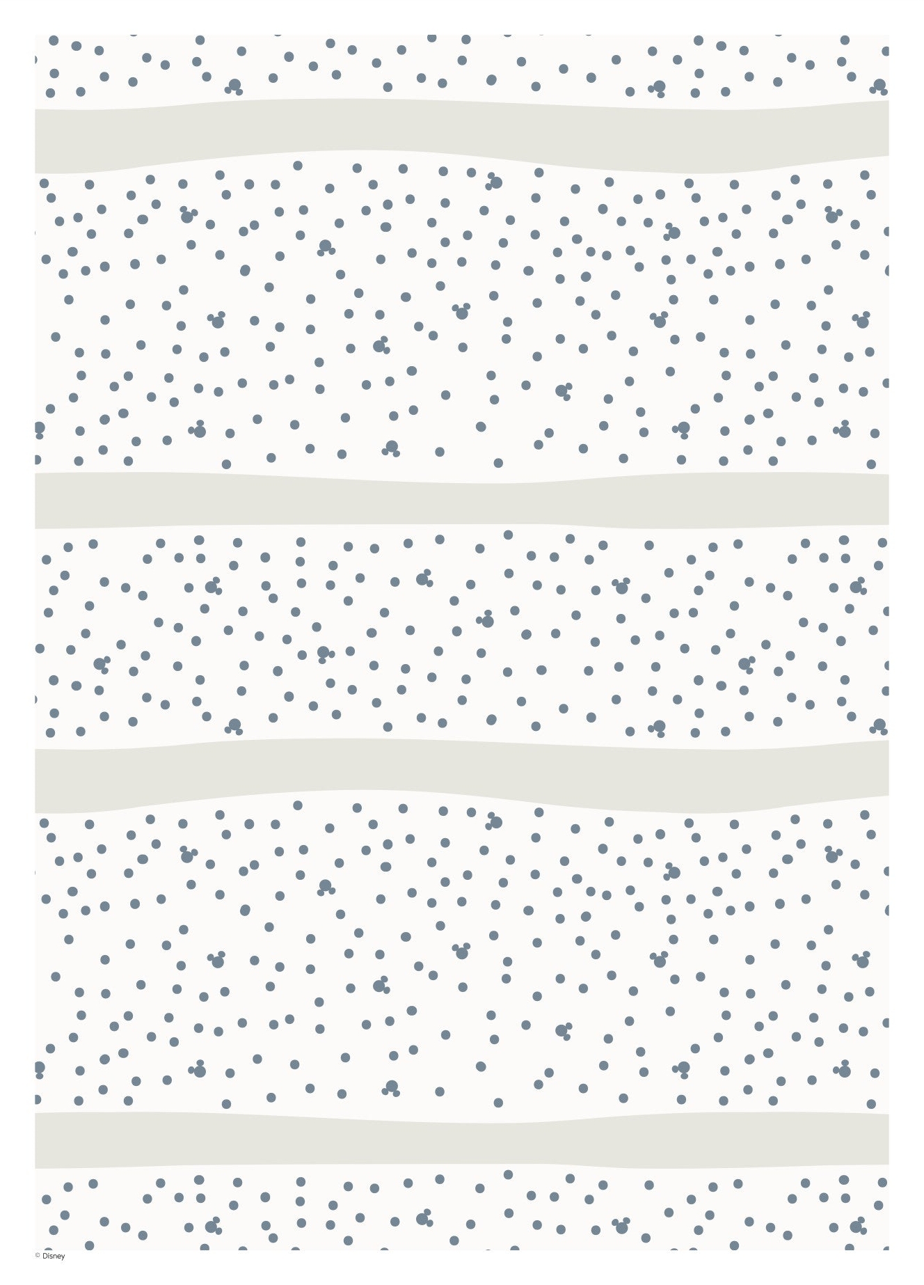 Rosa Mickey Mouse Blue Dots Disney - Disney Plakater