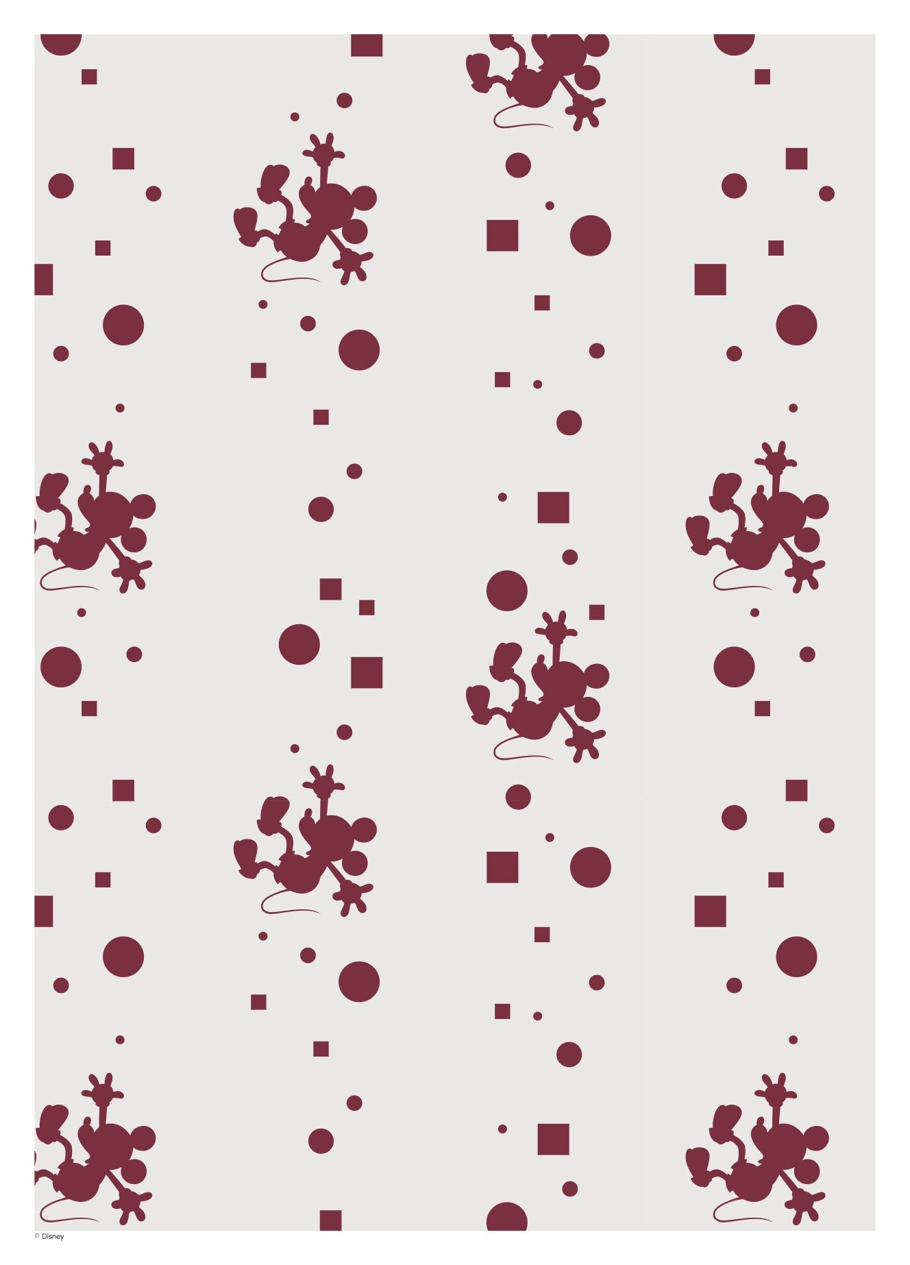Rosa Mickey Mouse Falling Disney - Disney Plakater