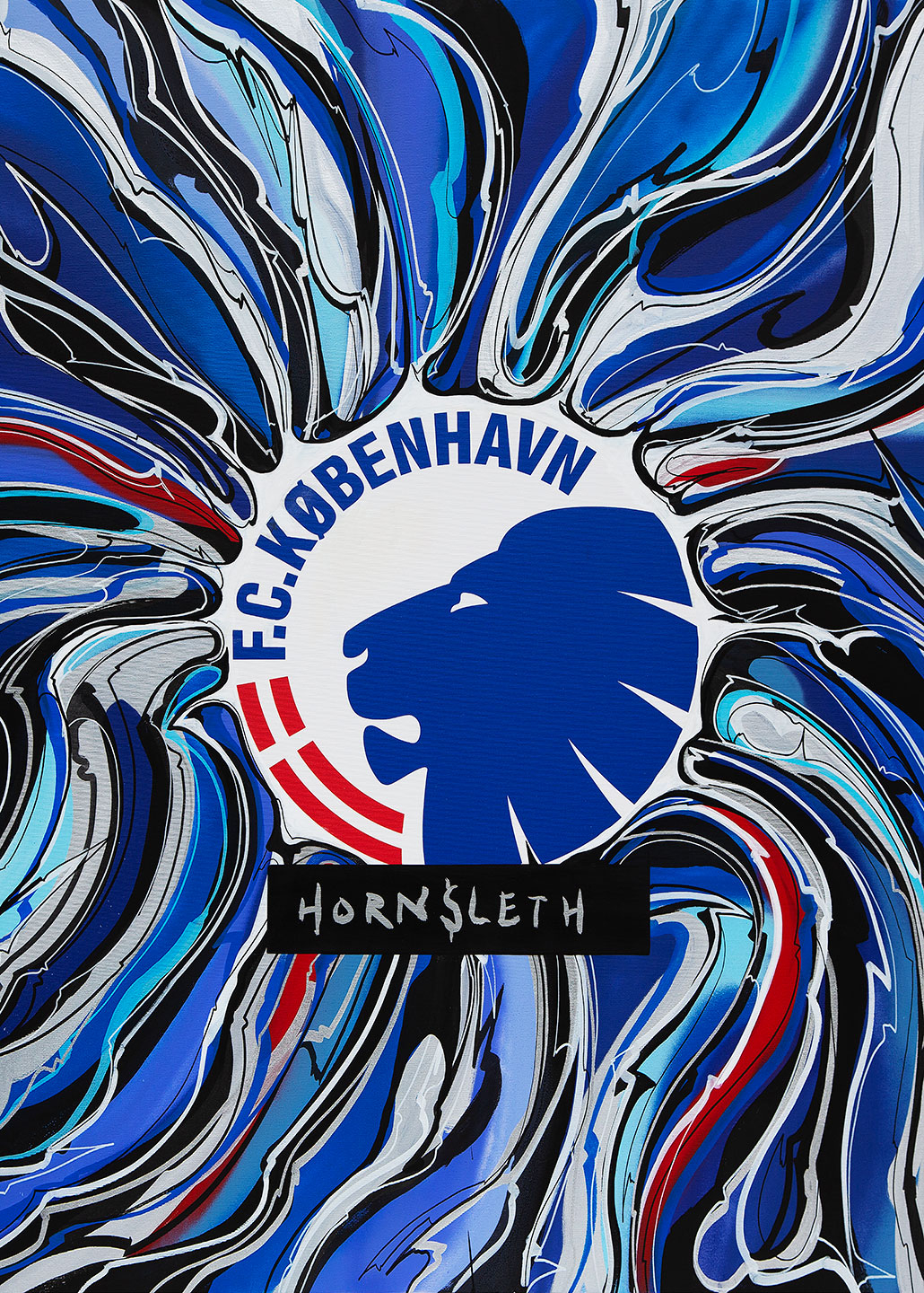 Fck Plakat Logo Hornsleth - Hornsleth Plakater