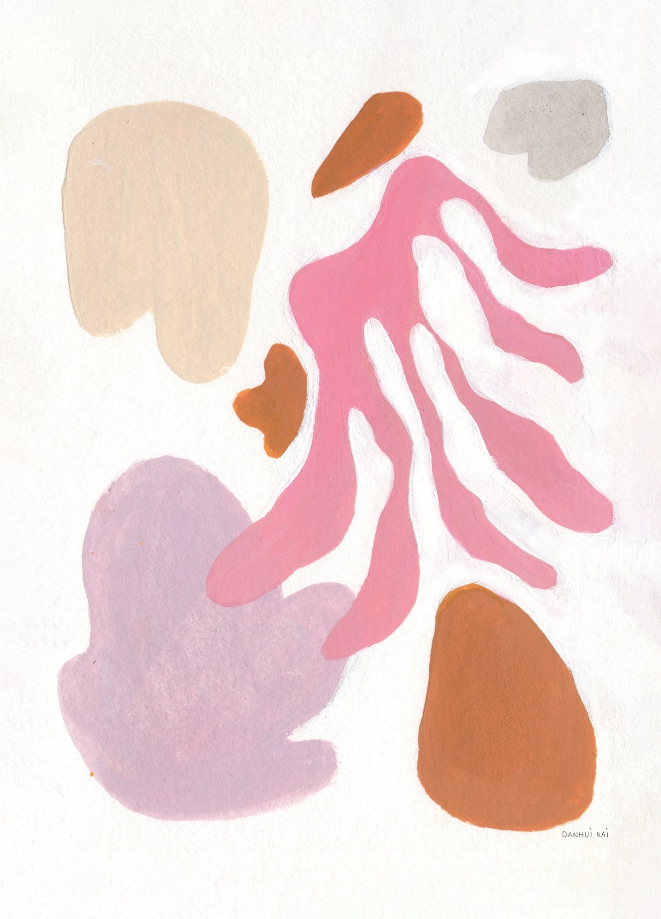 Rosa Honoring Matisse Wild Apple - Wild Apple Plakater