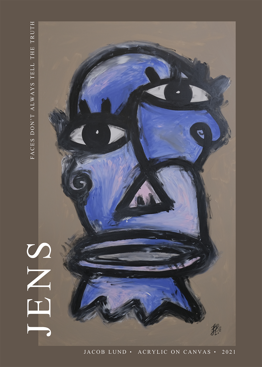 Jens Poster Jacob Lund Art - Jacob Lund Art Plakater