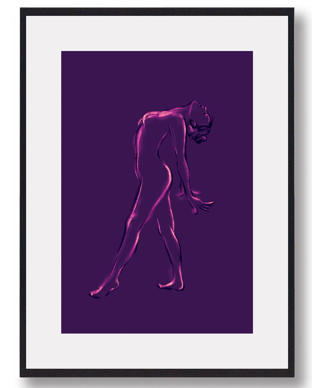 Lilla Croquis Plakat - Plakatdyr.dk Plakater