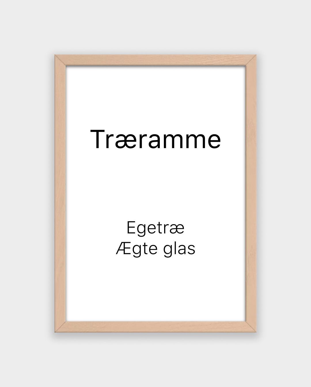 Rosa Ramme Egetræ - Plakater