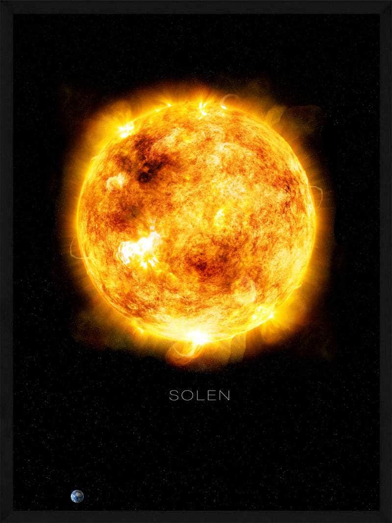Solen Plakat - Postersbyus Plakater