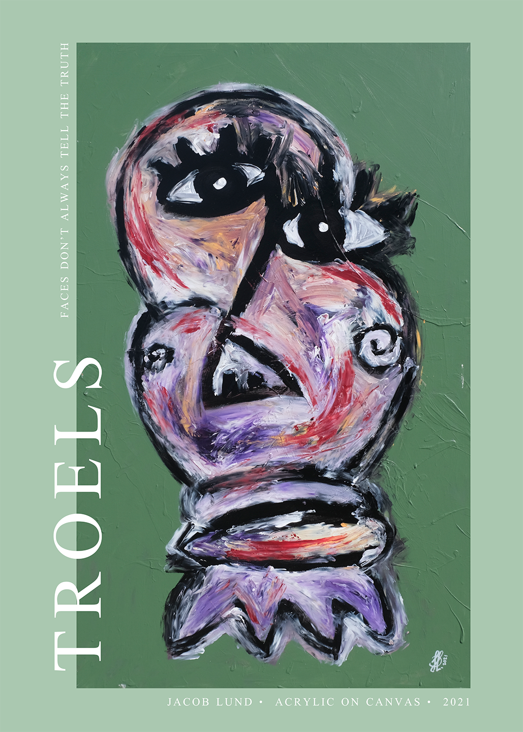 Troels Poster Jacob Lund Art - Jacob Lund Art Plakater