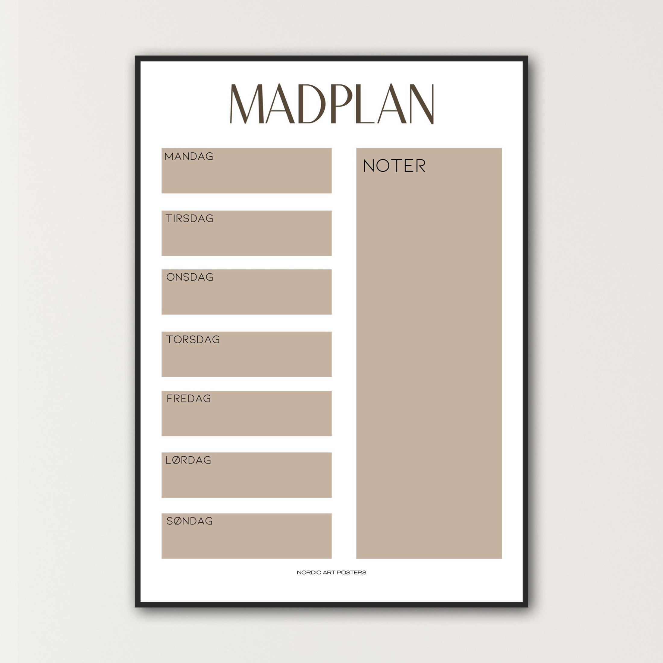 Madplanen - Printway Plakater