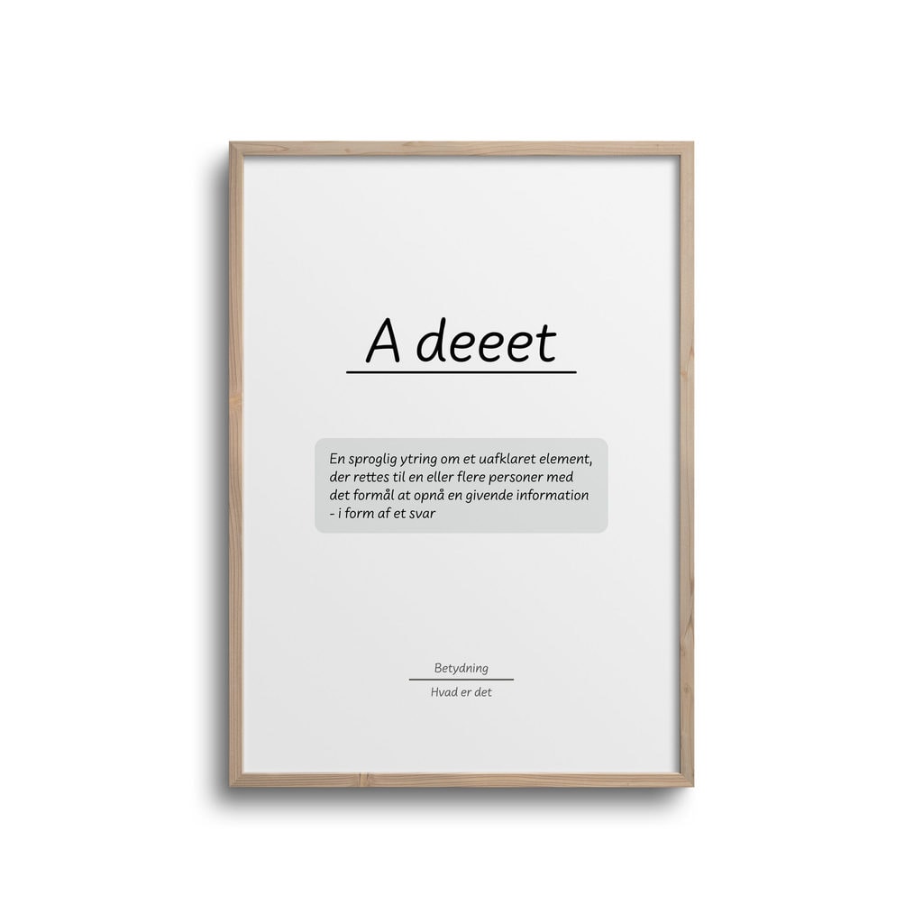 Børneguldkorn Hvad Det - Plakater