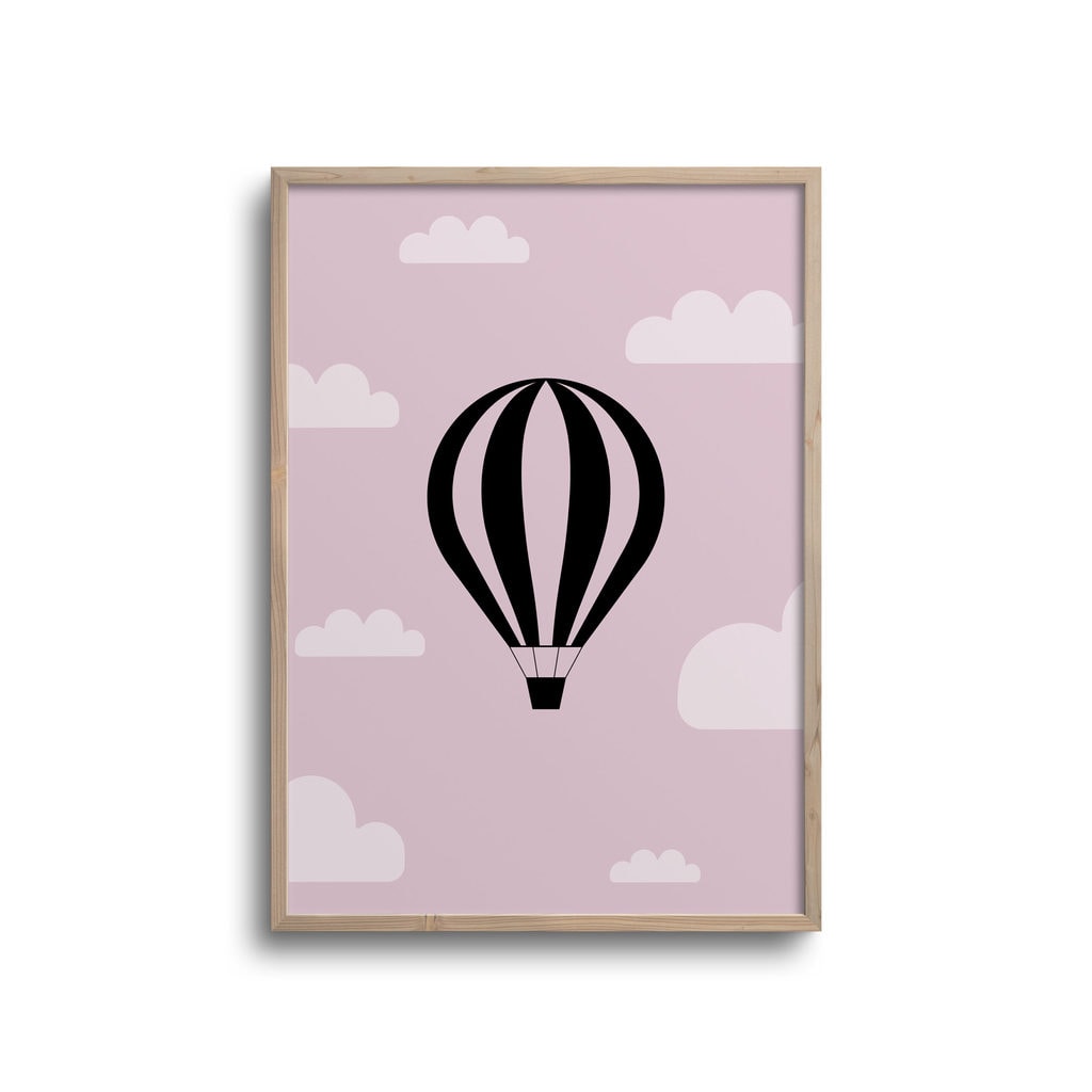 Pink Luftballon - Plakater