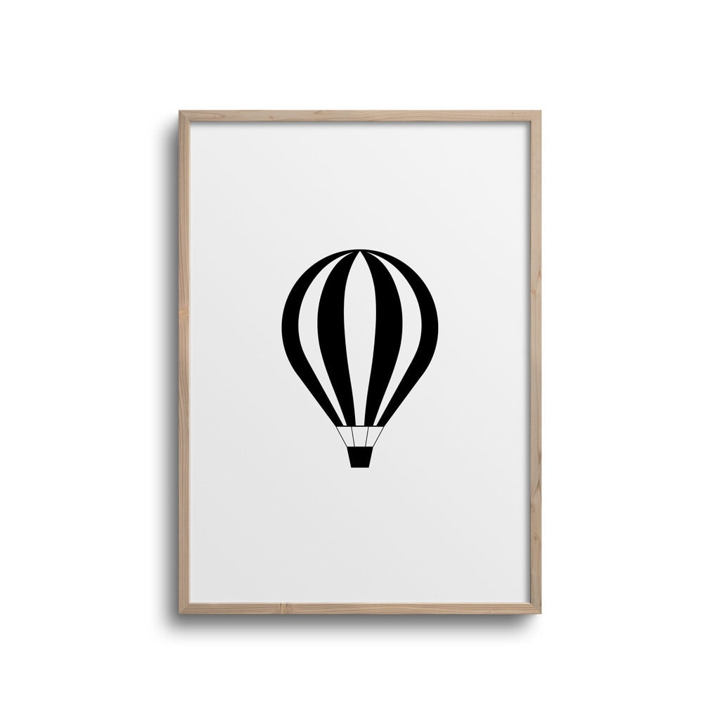 Luftballon Simpel - Plakater