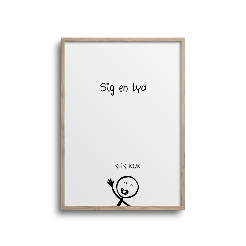 Stick Baby Gemmeleg - Plakater