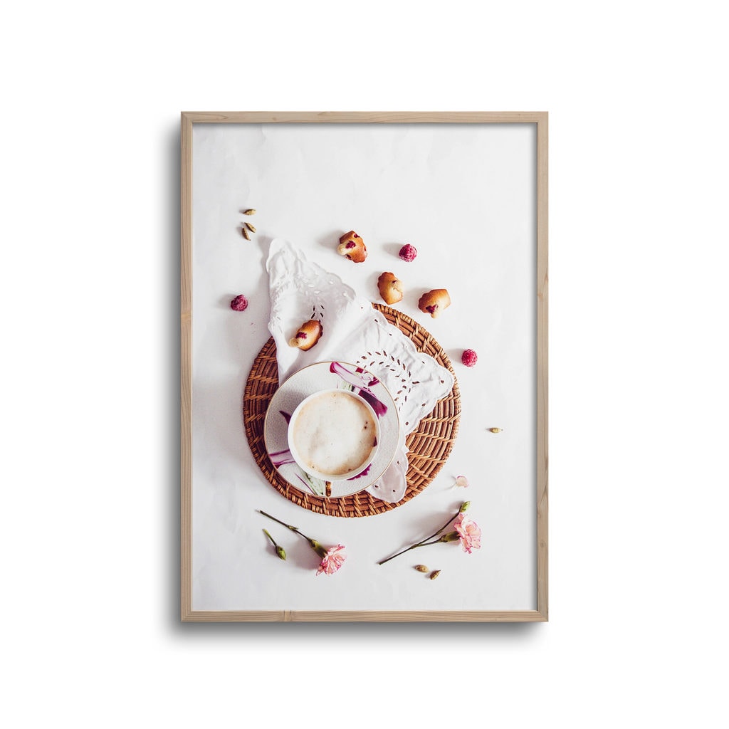 Kaffe No8 Plakat - Plakater