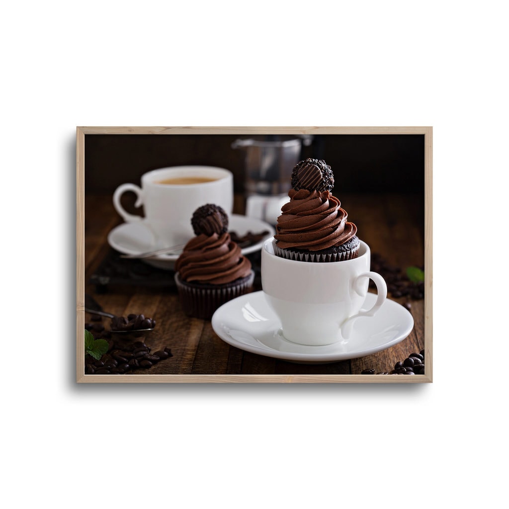 Kaffe Kage No3 Plakat - Plakater