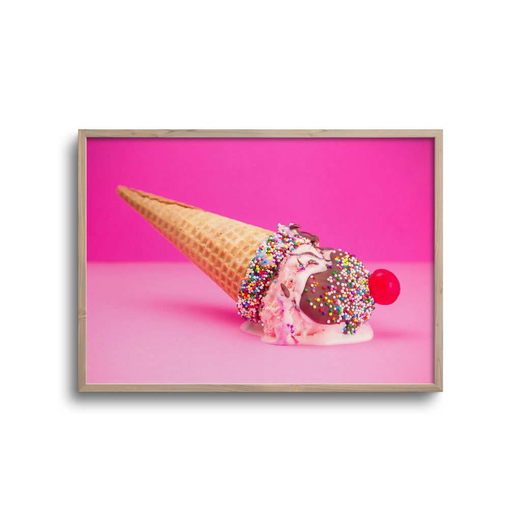 Isvaffel No2 Plakat - Plakater