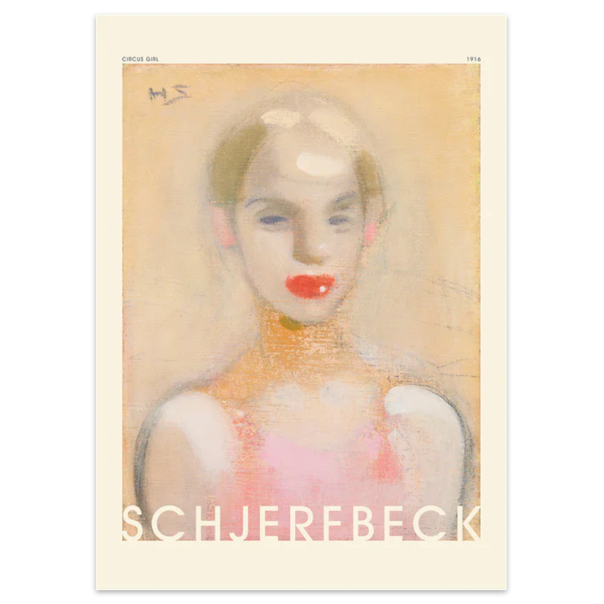 Circus Girl 50x70cm Plakat Helene Schjerfbeck - Plakater