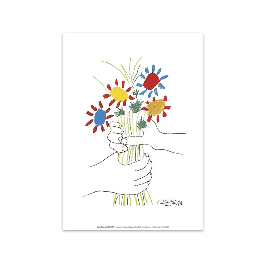 Bouquet 30x40cm Plakat Picasso - Plakater