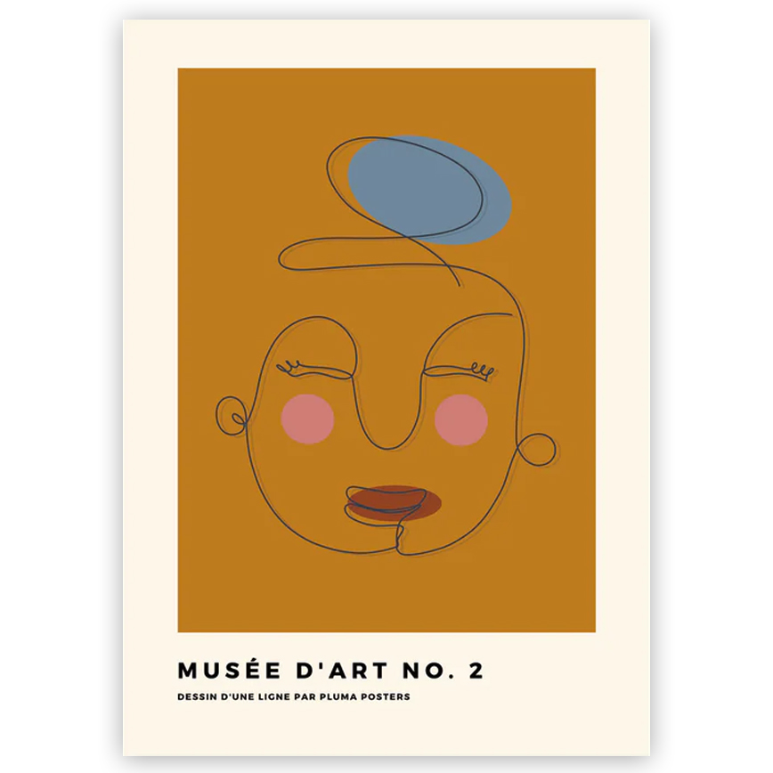 Musee Dart 50x70 Plakat - Plakater