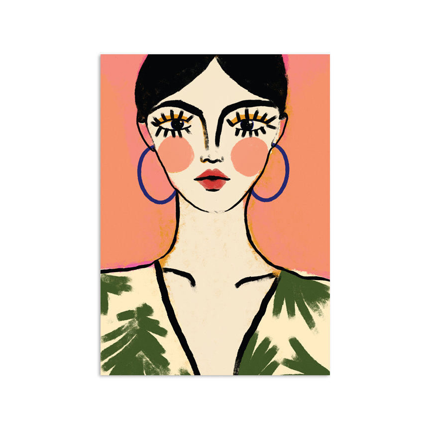 Big Eyes Plakat 30x40cm 80190 - Spliid Plakater  - 5744003493883