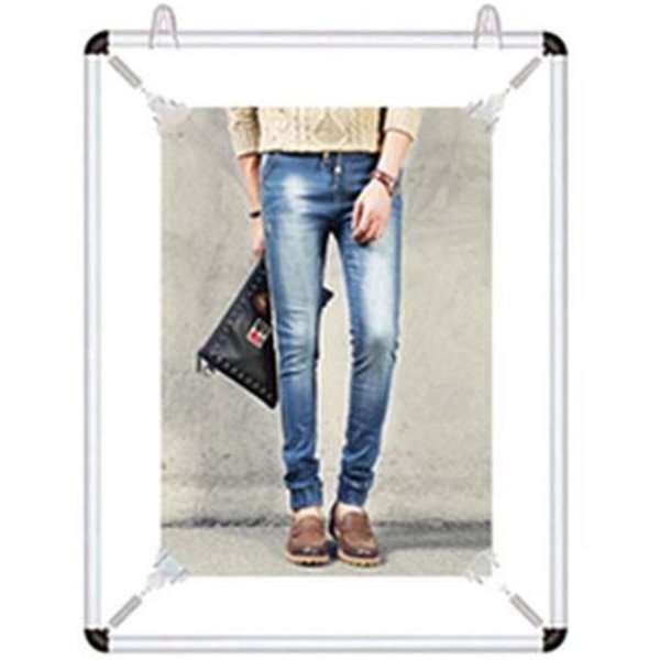 Poster Stretcher Plakatramme Dobbeltsidet Sølv - Plakater