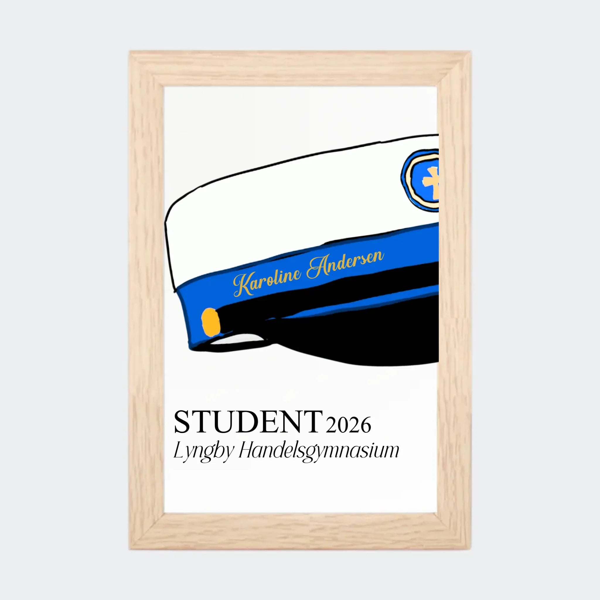 Natur Plakat Hhx Student 2026 10x15 10x15 - Teeinblue Plakater