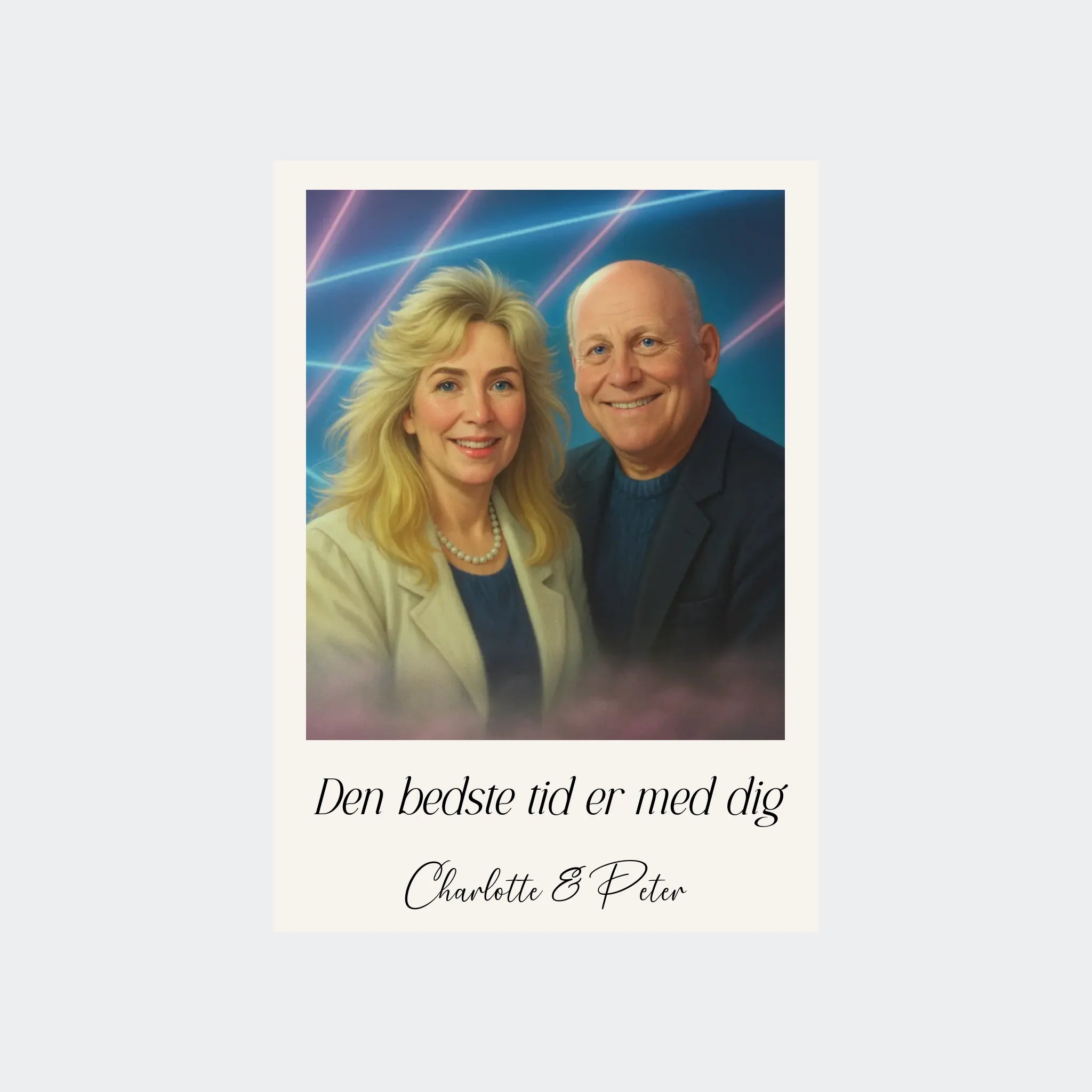 Uden Ramme Plakat Genereret 1980s Upload Eget Billede Plakater 10x15 - Teeinblue Plakater