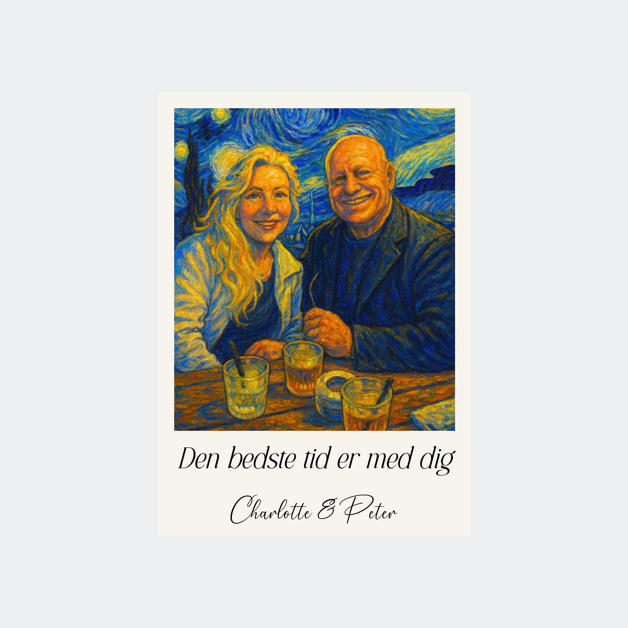 Uden Ramme Plakat Genereret Vangogh Painting Upload Eget Billede Plakater 10x15 - Teeinblue Plakater