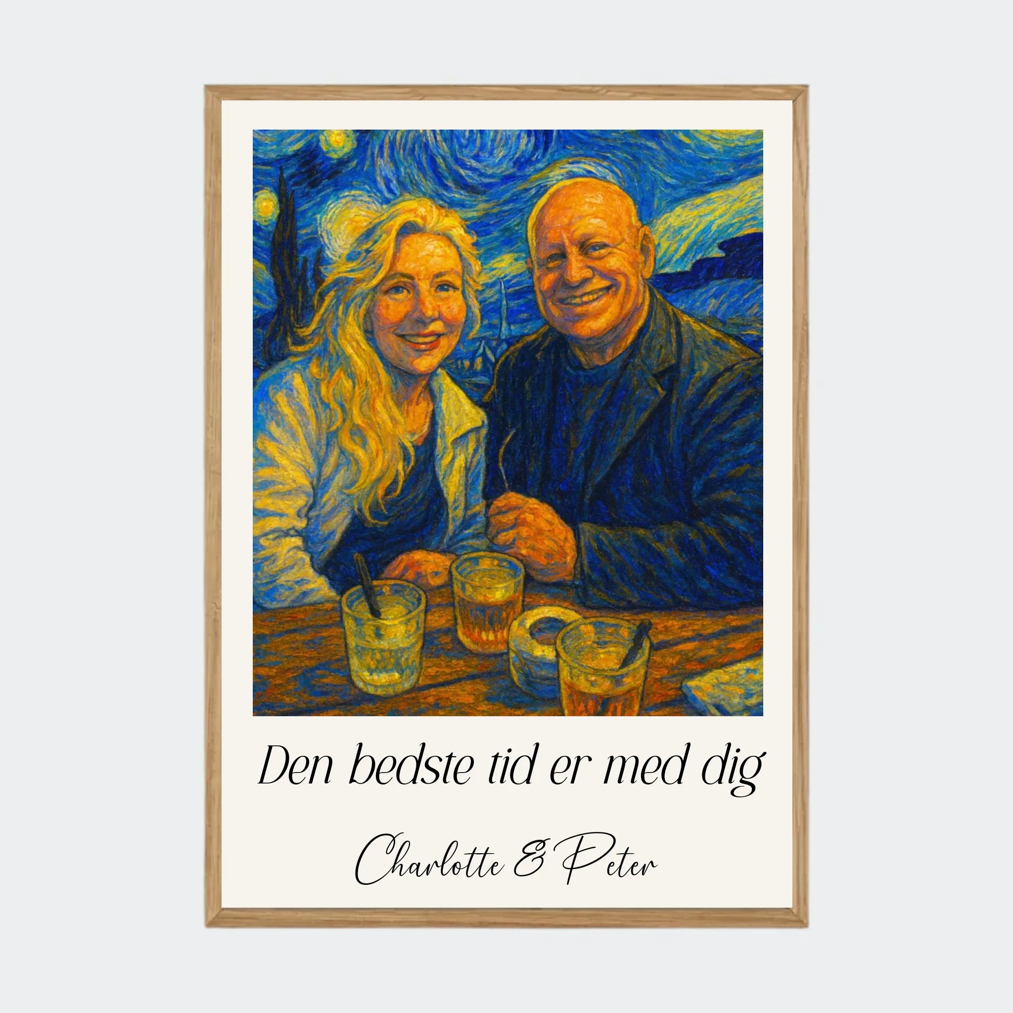 Massiv Eg Plakat Genereret Vangogh Painting Upload Eget Billede Plakater Massiv - Teeinblue Plakater