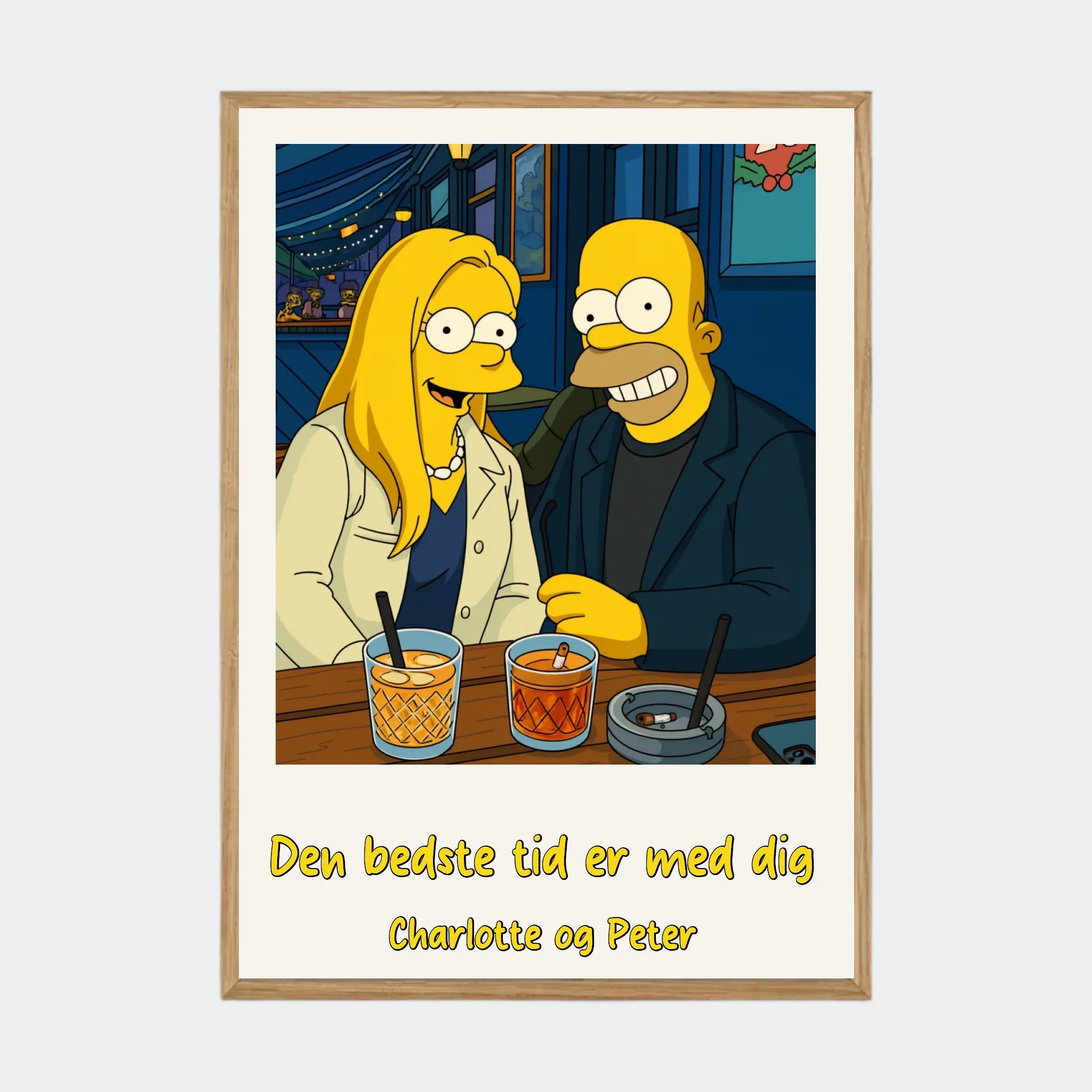 Massiv Eg Plakat Genereret Simpsons Upload Eget Billede Plakater Massiv - Teeinblue Plakater