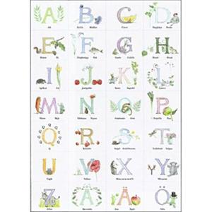 Amp Majas Abc Plakatamp Hjelm Frlag Bog - Hjelm Förlag Plakater  - 7393182007268