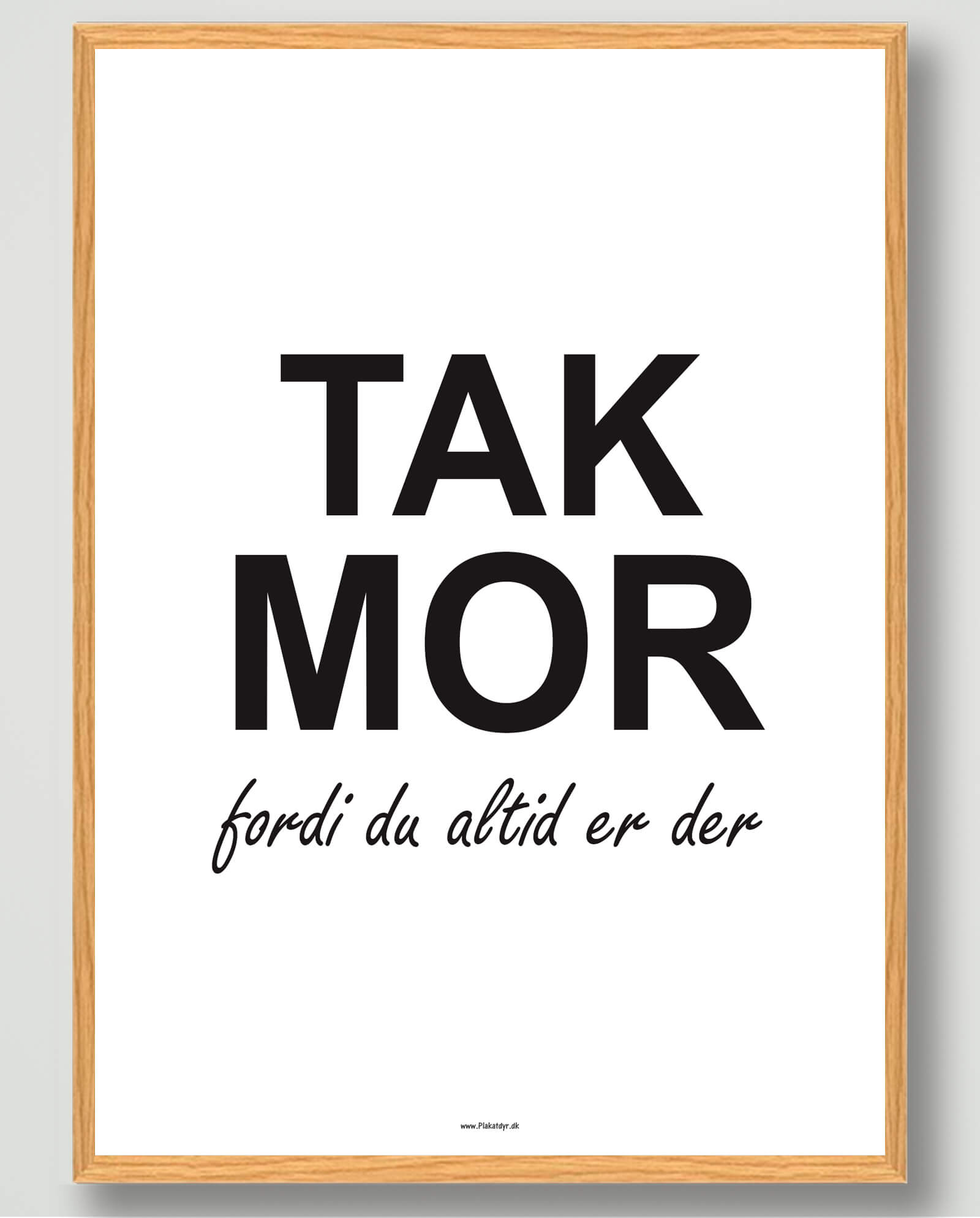 Tak Mor Plakat - Plakatdyr.dk Plakater