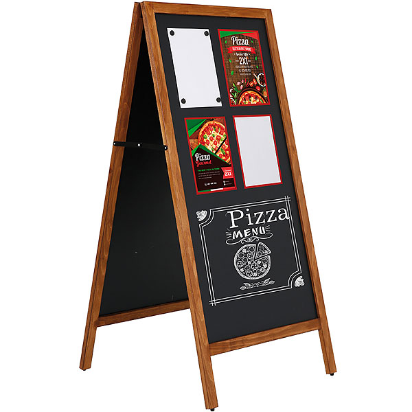 Skilt Bøg Inkl Magnet Kridttavle 60x120cm - Plakater  - 5714797032773