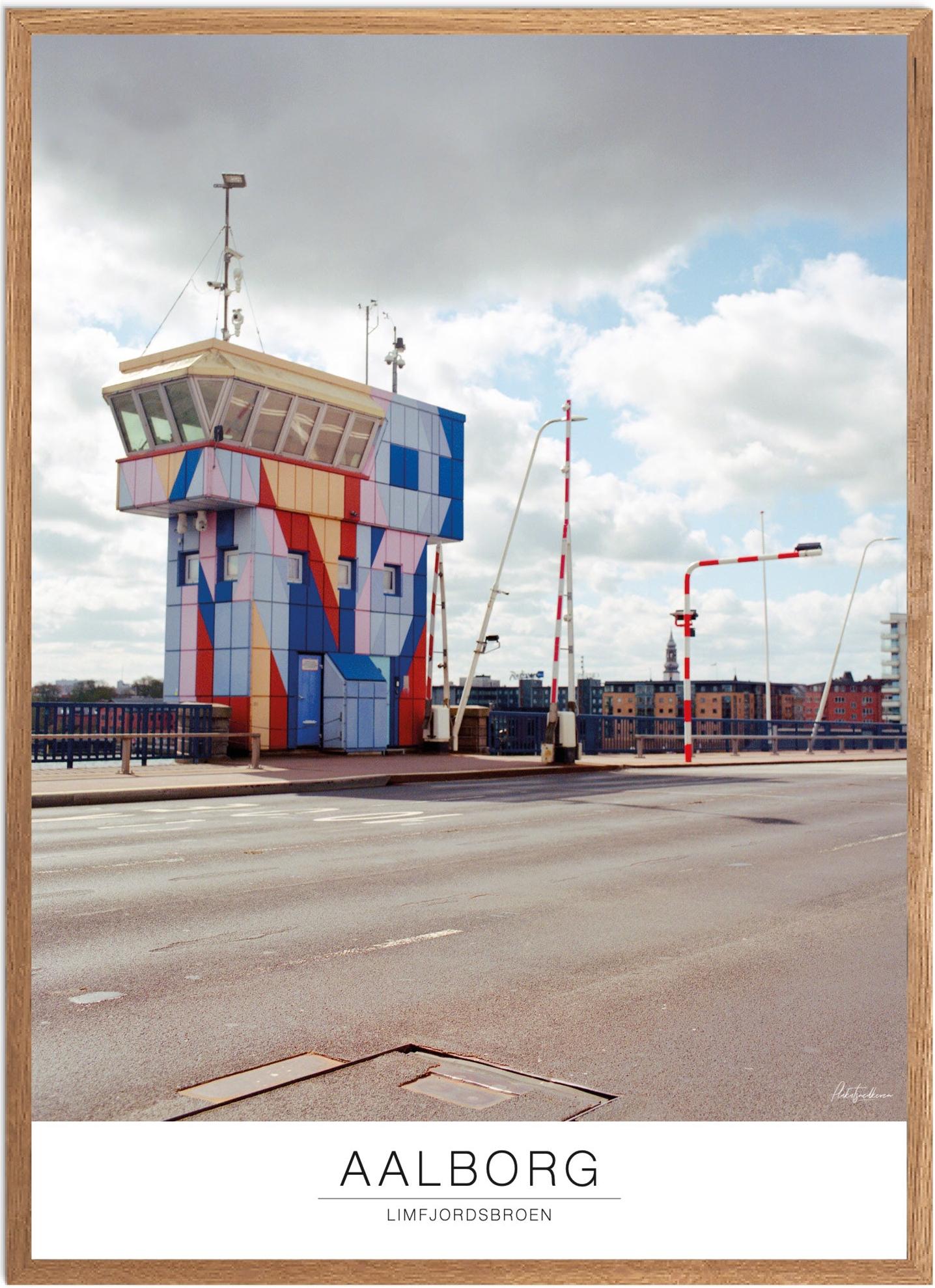Plakat Limfjordsbroen Naturplakat Nye Plakater Plakat Plakatsnedkeren Analog Plakater - Plakatsnedkeren Plakater