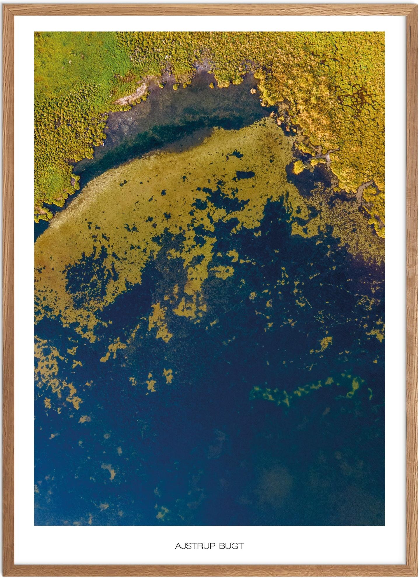 Plakat Skønne Ajstrup Naturplakat Plakater Nordjylland Plakat Plakatsnedkeren Drone Plakater - Plakatsnedkeren Plakater