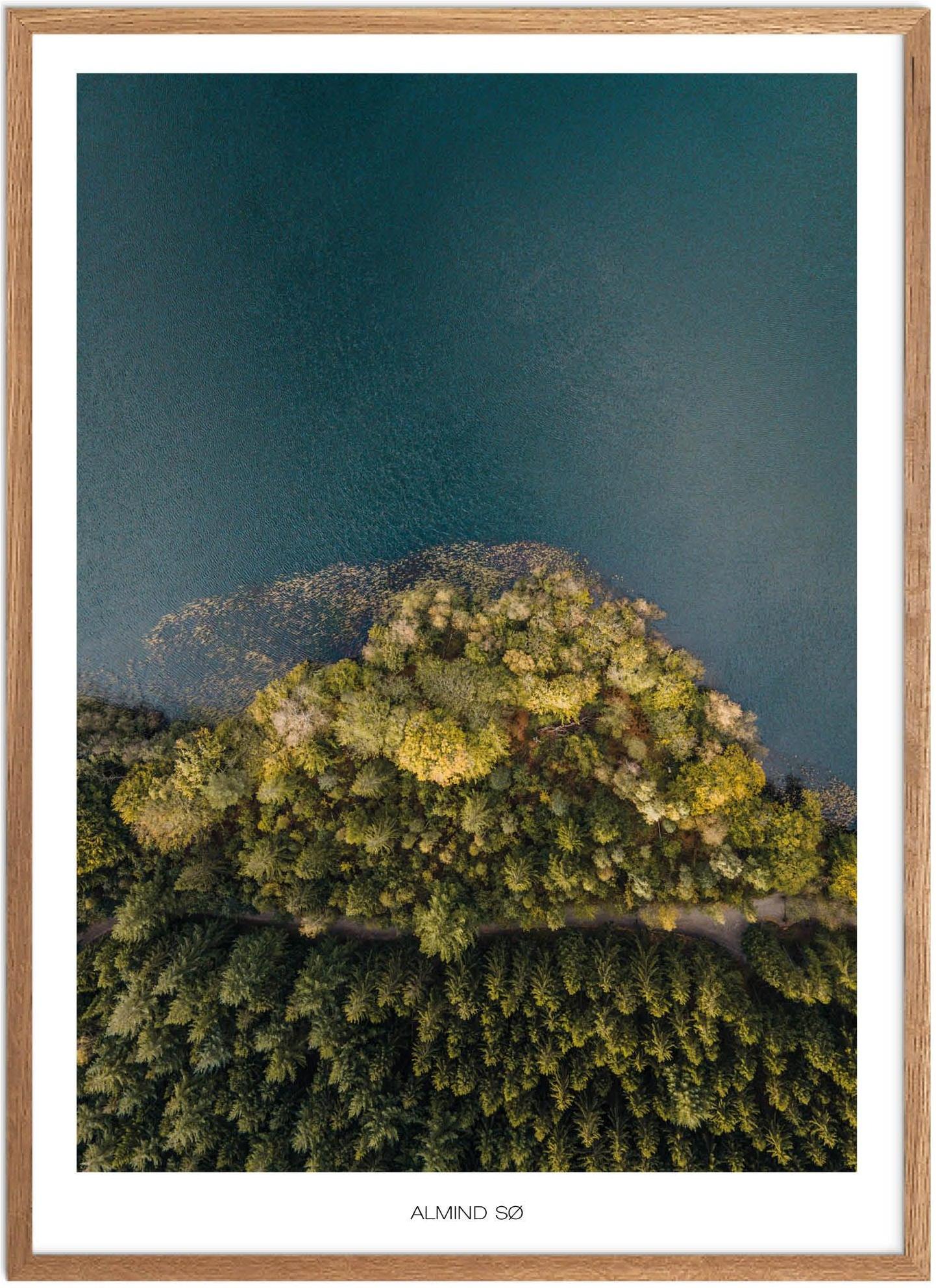 Plakat Almind Naturplakat Plakater Østjylland Plakat Plakatsnedkeren Drone Plakater - Plakatsnedkeren Plakater