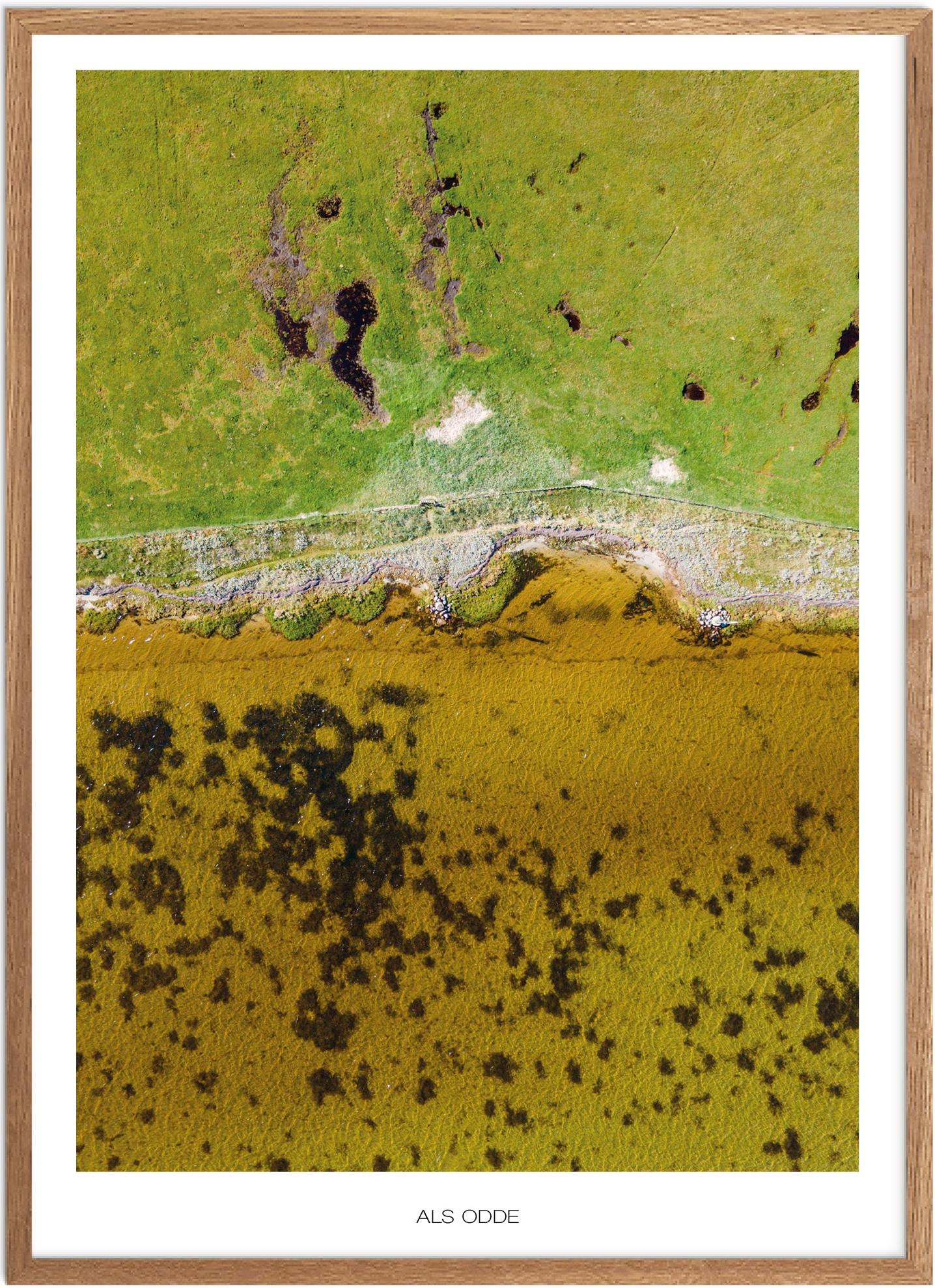 Plakat Als Odde Naturplakat Plakater Nordjylland Plakat Plakatsnedkeren Drone Plakater - Plakatsnedkeren Plakater