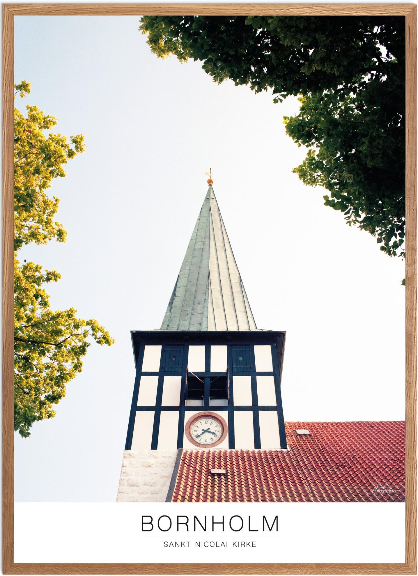 Plakat Sankt Nicolai Kirke Naturplakat Recommended Products Seguno Plakat Plakatsnedkeren - Plakatsnedkeren Plakater