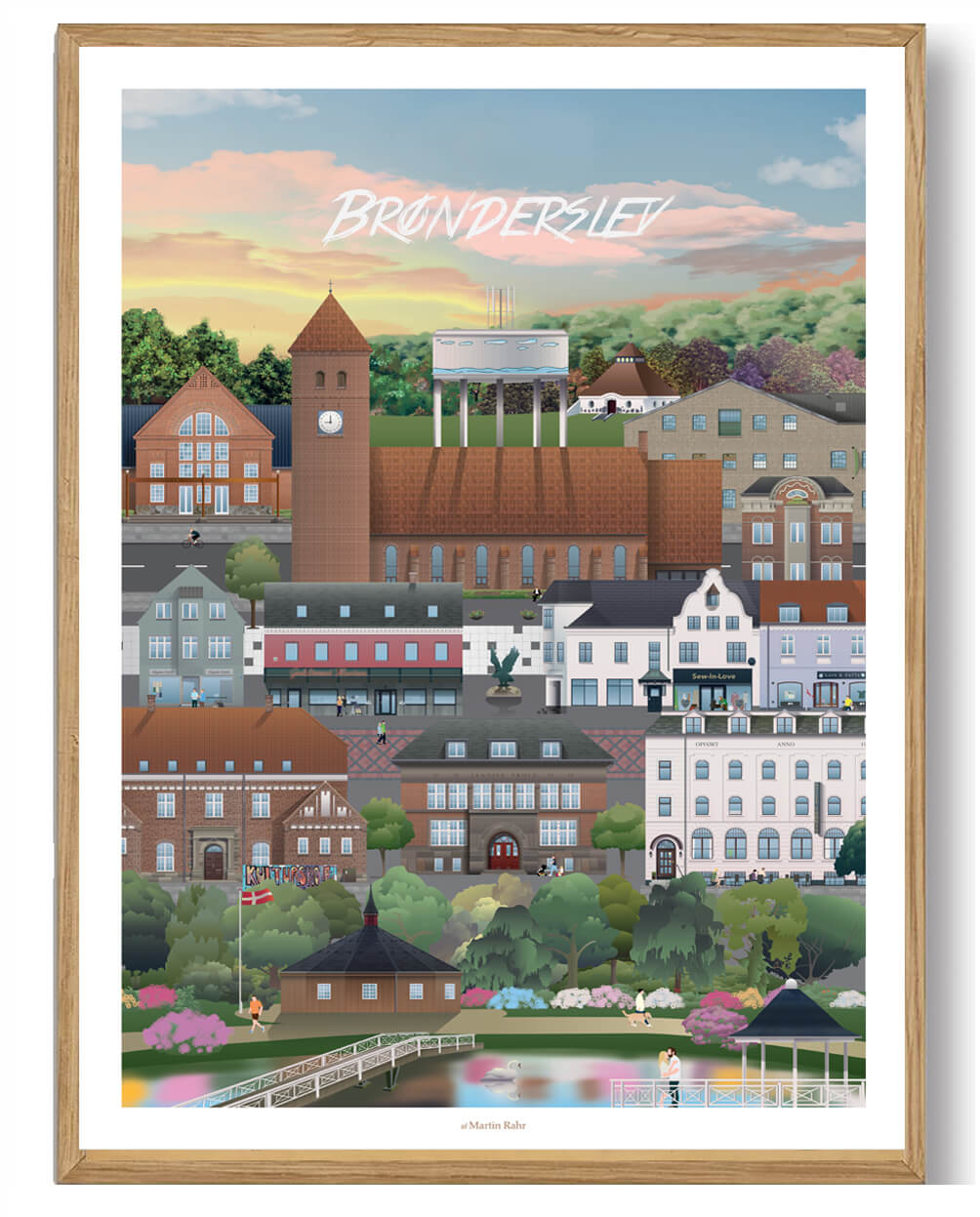 Brønderslev Martin Rahr - Plakatdyr.dk Plakater