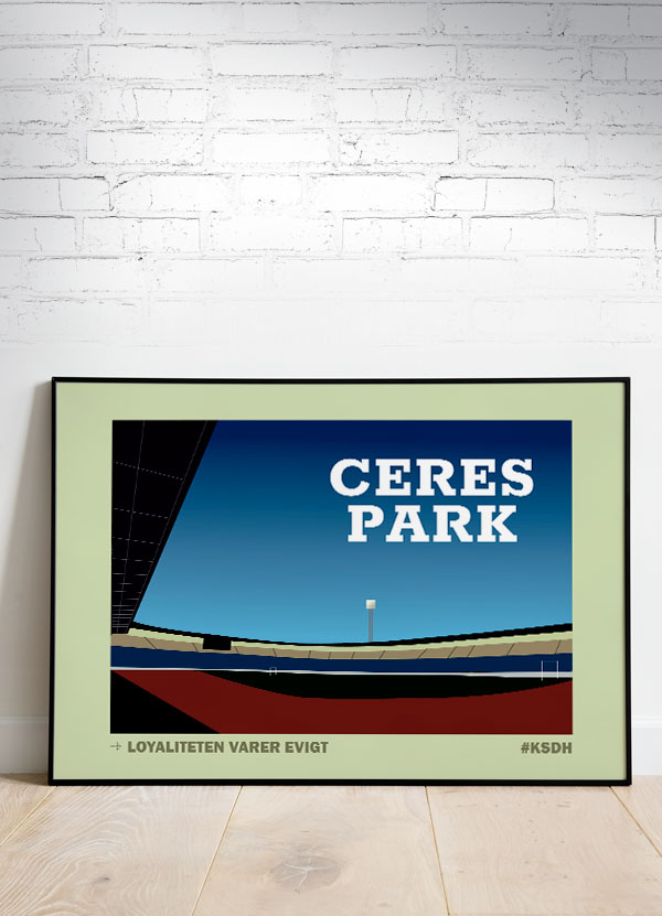 Ceres Park Plakat Vandret 199 - Det Bedste Hjem Plakater