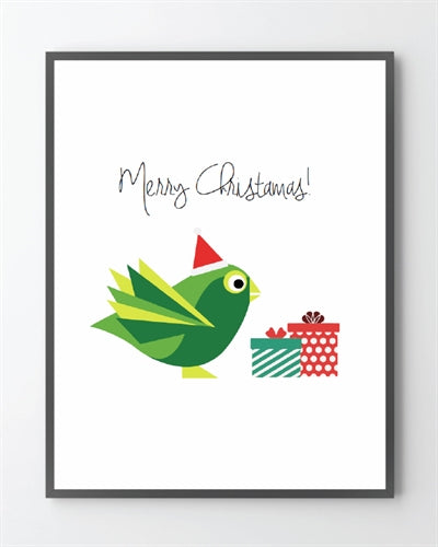 Plakat Glædelig Jul - Liseborg.dk Plakater