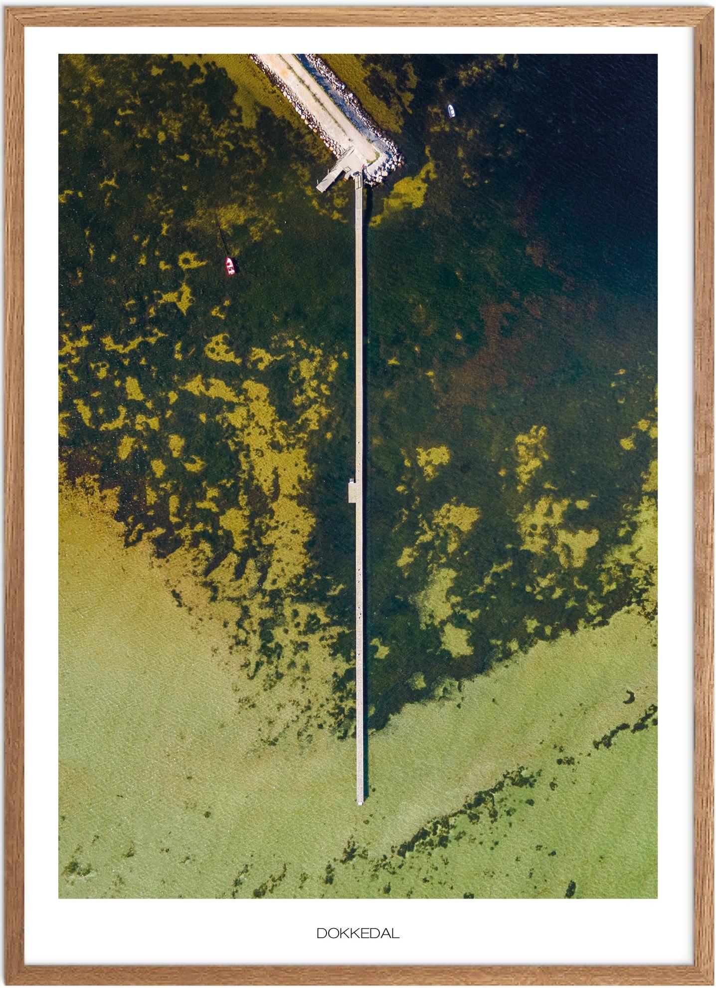 Plakat Dokkedal Naturplakat Plakater Nordjylland Plakat Plakatsnedkeren Drone Plakater - Plakatsnedkeren Plakater