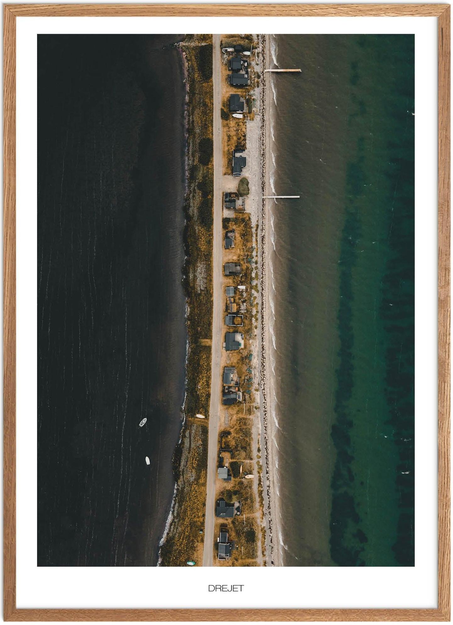 Plakat: Drejet Naturplakat Plakater Fyn Plakat Plakatsnedkeren Drone Plakater - Plakatsnedkeren Plakater
