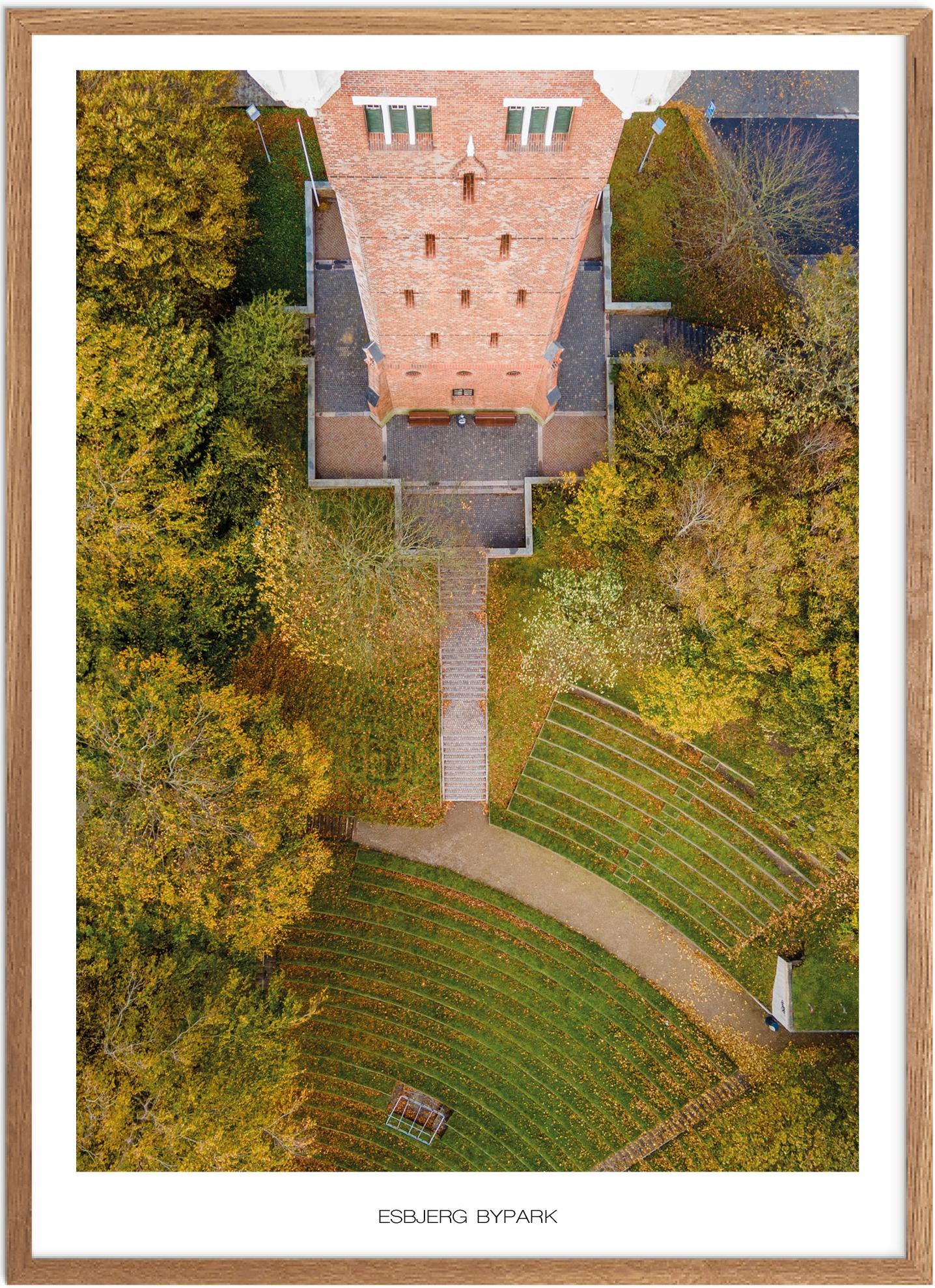 Plakat Esbjerg Bypark Naturplakat Plakater Vestjylland Plakat Plakatsnedkeren Bestsellere - Plakatsnedkeren Plakater
