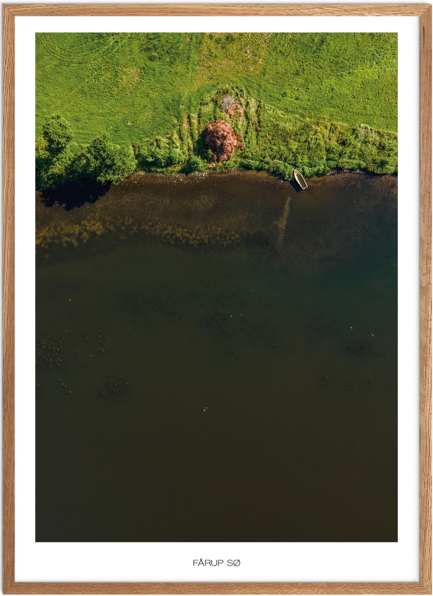 Plakat Fårup Naturplakat Plakater Østjylland Plakat Plakatsnedkeren Drone Plakater - Plakatsnedkeren Plakater
